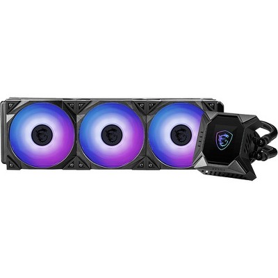 MSI MPG Coreliquid K360 - 2.36" Maximum Fan Diameter - 579 gal/min Maximum Airflow - 2500 rpm - 39.9 dB(A) Noise - Dual Ball Bearing