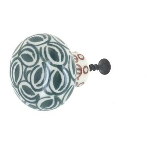 Blue Rose Polish Pottery 440 Ceramika Artystyczna Drawer Pull - 1 of 1