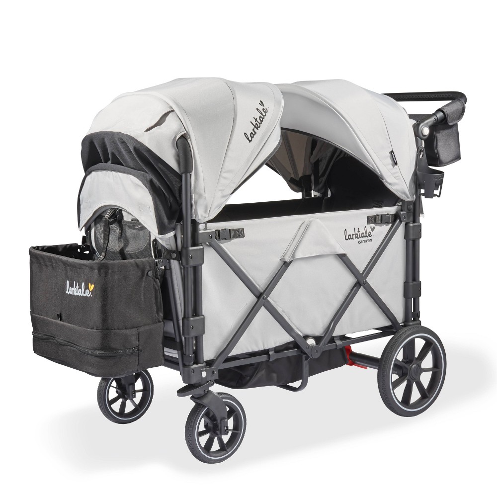 Larktale Caravan V3 Extra Capacity Stroller Wagon - Avalon Gray -  92331747