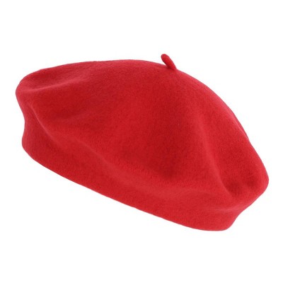 CTM Women's Wool Sustainable Anti-Pill Beret