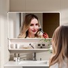 Mshliw Aluminium Medicine Cabinet Mirror with Defogger, Cosmetic Storage & Hair Dryer Holder - 3 of 4