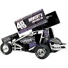 Winged Sprint Car #48 "Weikert's Livestock - Speedway Cars" Gary Kauffman Racing (2025) 1/50 Diecast Model Car by ACME - 3 of 4