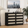 8 Drawer Double Dresser for Bedroom, Wide Wood Chest of Drawers for Bedroom - 2 of 4