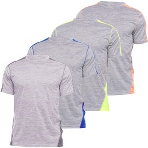 Daresay Mens Dri Fit Shirts Moisture Wicking Tshirt For Men Gym Shirts For Men, Up to 3XL, Pack of 4 - 1 of 4