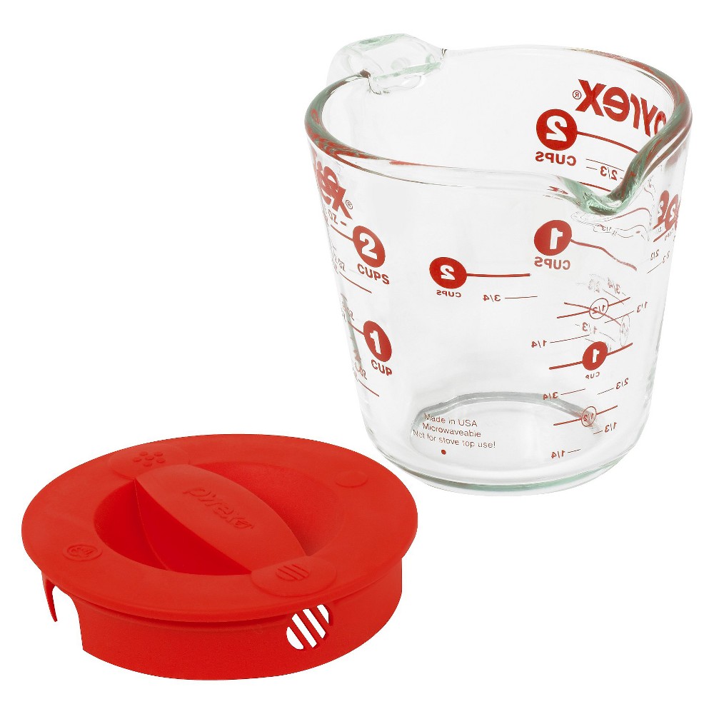 Pyrex 2cp Measuring Cup with Lid