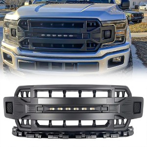 AMERICAN MODIFIED Armor Grille with Off Road Lights for 2018-2020 Ford F150 - 1 of 4