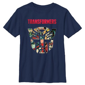 Boy's Transformers Generations Comic Logo T-Shirt - 1 of 4