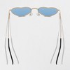 Anna-Kaci Women's Stylish Heart-Shaped Polarized Sunglasses UV400 Protection for Outdoor Activities - 4 of 4