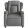 vidaXL Massage Recliner Chair Wingback Reclining Armchair for Elderly Fabric - 4 of 4