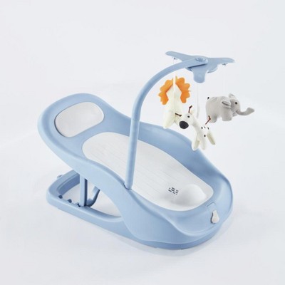 SweDrea Folding Collapsible Newborn Baby Bath Tub PP Bathtub