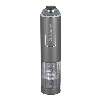 Cuisinart EvolutionX Rechargeable Cordless Wine Bottle Opener - Gunmetal - RWO-100