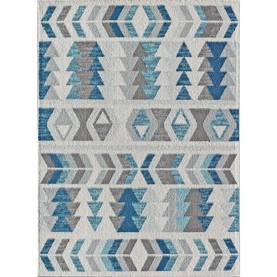 Rugs America Mika Geometric Contemporary Area Rug