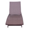 Relax Wicker Chaise lounge with folding legs
Price is for a Set of 2

Aluminum frame with flat PE wicker - 3 of 4