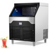 Commercial Ice Maker Machine, 200LBS/24H Stainless Steel ice Maker Machine 120L Ice Storage Capacity, Self Cleaning, - 2 of 4