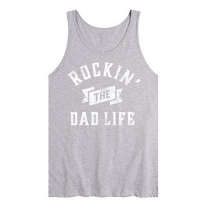 Men's - Instant Message - Rockin Dad Life Graphic Tank Top - 1 of 4