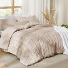 2-3 Pcs Tufted Boho Comforter Set Bed Set GentleSoft Farmhouse Shabby Chic Embroidery Bedding - 3 of 4