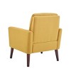 Sapphtopaz 1pc Accent Chair Tufted Upholstered Lounge Chair Living Room Chair for Living Room Bedroom Studio - 2 of 4