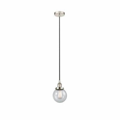 Beacon - 1 Light Mini Pendant In Industrial Style-9.5 Inches Tall and 6 Inches Wide