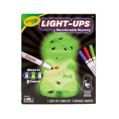 Crayola 3ct Light-Ups Recolorable Mummy