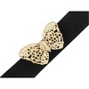INSPIRE CHIC Women's Gold Butterfly Stretchy Vintage Elegant Elastic Waistband Belts 1 Pc - 2 of 4
