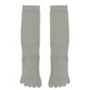 Unique Bargains Women's High Yoga Five Toe Socks 1 Pair - 4 of 4