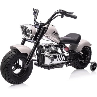 36V Electric Off-Road Motorcycle for Teens, 350W Brushless Dirt Bike with 16.5mph Speed