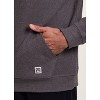 Avalanche Outdoor Lightweight Fleece Hoodie, Athleisure Fleece Blend Sweatshirt with Pocket - 4 of 4