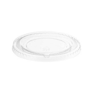 Smarty Had A Party Lid For 4 oz Clear Plastic Souffle cup - 2500 pcs - 1 of 4