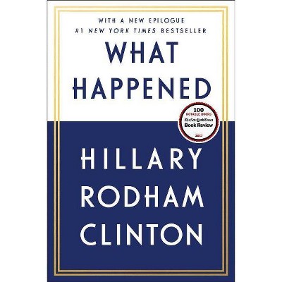 What Happened -  Reprint by Hillary Rodham Clinton (Paperback)