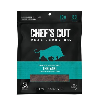 Chef's Cut Asian Style Teriyaki Beef Jerky - 2.5oz