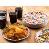 Blue Panda Disposable Plates - 80-Count Paper Plates, Polka Dot Party Supplies, Kids Birthdays, 9 x 9" - 3 of 4