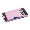Reiko Samsung Galaxy S8 Edge /S8+/ S8 Plus Slim Armor Hybrid Case with Card Holder in Pink - 2 of 4