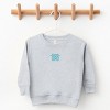 The Juniper Shop Embroidered Little Bro Toddler Sweatshirt - 2 of 4