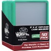 Monster Top Loaders for Trading Cards - 50, 3x4" Clear Hard Plastic Protector w Green Border- Compatible w Yugioh, Sports & More - 2 of 4