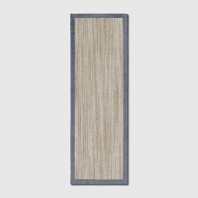 Solid Woven Border Rug - Threshold™