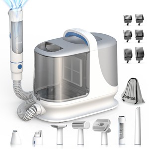 Oneisall BM3 Pet Grooming Vacuum Kits- 13000Pa, 3L Dust Cup, 7 Tools w/ Clippers & Brush, 3 Suction Levels, for Dogs&Cats - 1 of 4