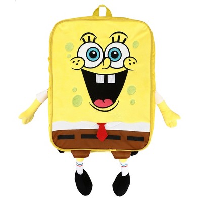 Spongebob Squarepants Spongebob Youth Plush Character Backpack