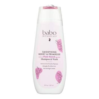 Babo Botanicals Smoothing Berry and Primrose Shampoo and Wash - 8 oz