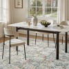 MontVoo Vintage Floral Soft Washable Rug - 2 of 4