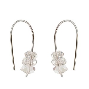 Herkimer Diamond Threader Earrings - 1 of 4