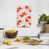 Showmemars Santa Hat pattern Cutting Board Rectangle -Deny Designs - 3 of 3