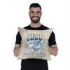 NCAA 26 x 26 New Wave Woven Tapestry Pillow South Dakota Jackrabbits - 4 of 4