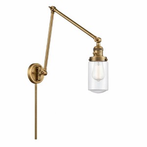 Dover - 1 Light Double Extension Swing Arm Wall Sconce In Traditional Style-30.75 Inches Tall and 4.5 Inches Wide - 1 of 1