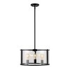 Manlen 3 Light 18" Pendant - PND4116 - Bronze - Safavieh - 2 of 4