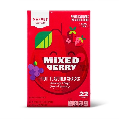 Mixed Berry Fruit Snacks - 22ct - Market Pantry™