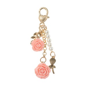 Unique Bargains Flower Handbag Charm 1 Pc - 1 of 4