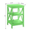 Breighton Home Xavier End Table with Open Shelves - 4 of 4