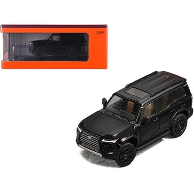 Lexus GX550 Black 1/64 Diecast Model Car by GCD