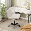 Tangkula Criss Cross Chair No Wheels w/Soft-Padded Wide Seat Adjustable Height Modern - 2 of 4