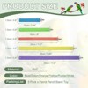Unique Bargains Natural Wooden Bird Parrot Perch Stand  5 Pcs - 2 of 4